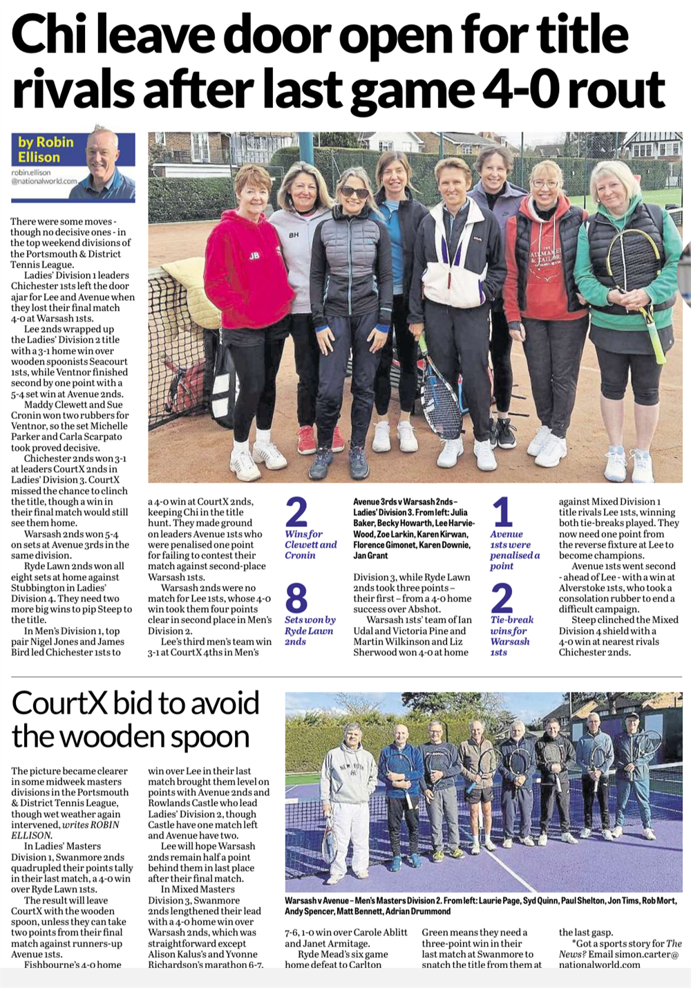 P&D Portsmouth News Weekly Round up