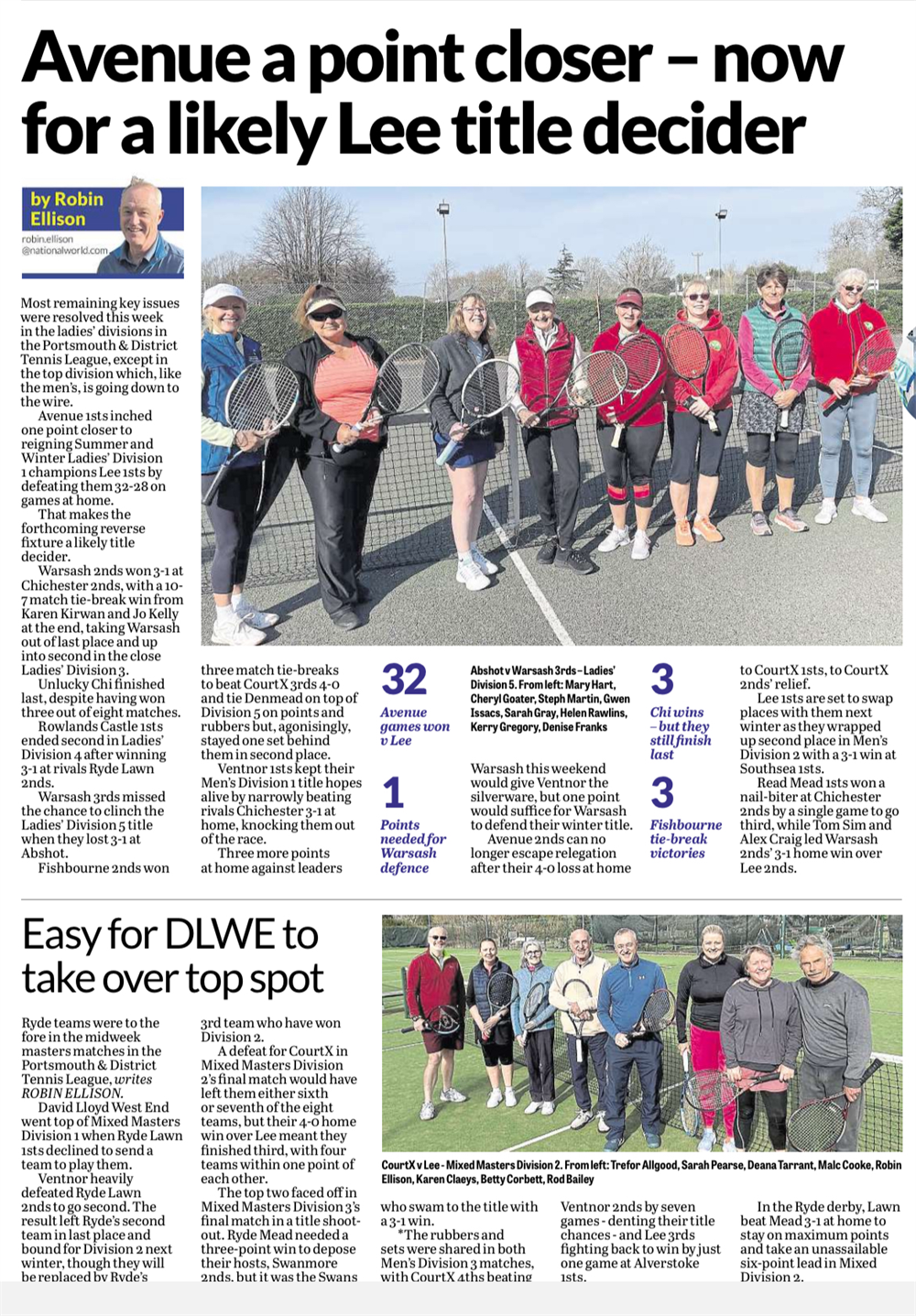 P&D Portsmouth News Weekly Round Up