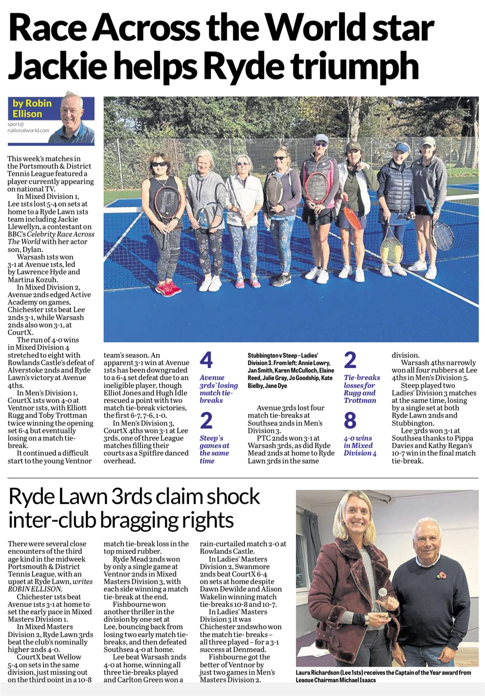 P&D Portsmouth News Weekly Report