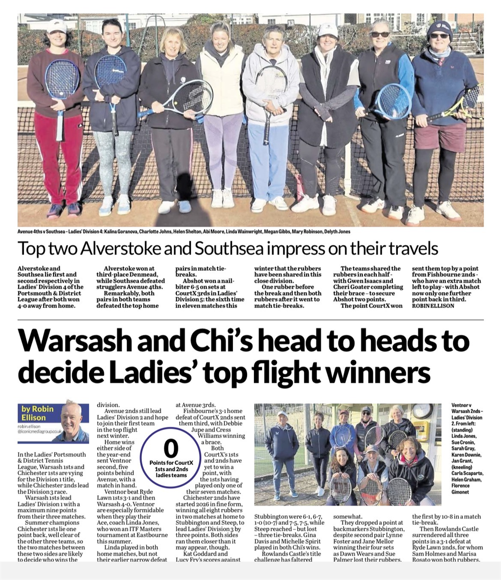 P&D Portsmouth News Weekly Report