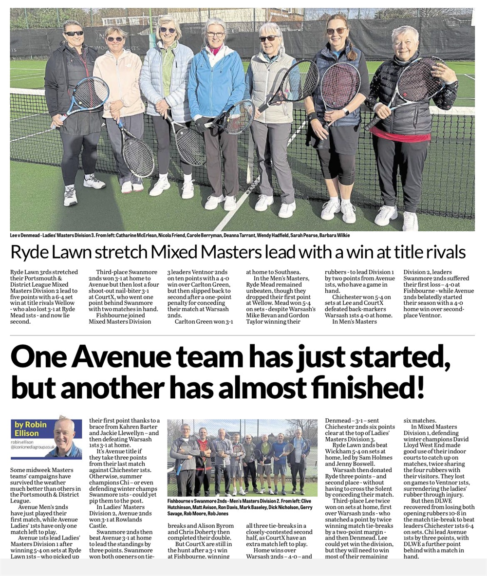 P&D Portsmouth News Weekly Report