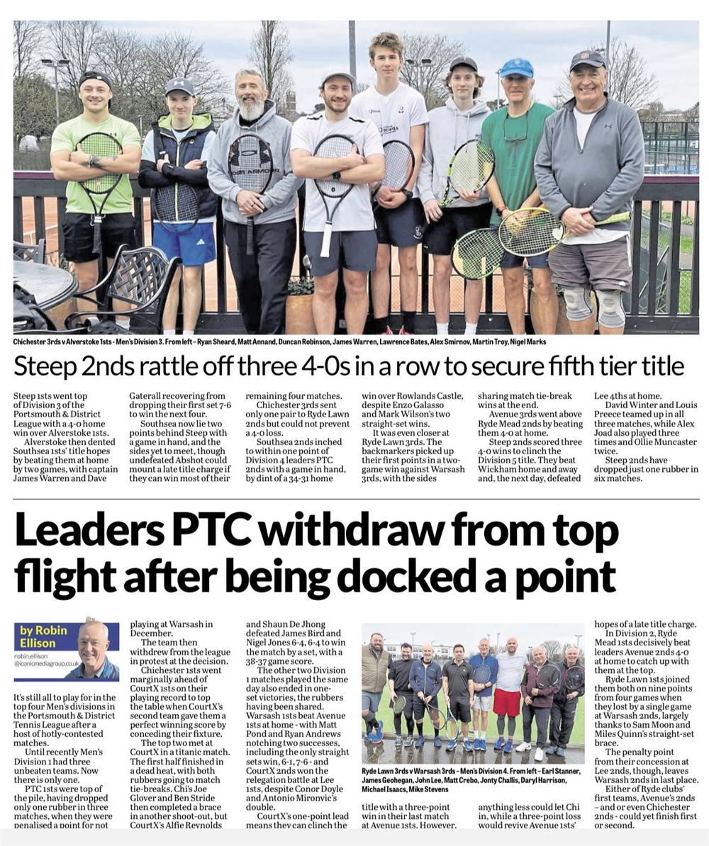 P&D Portsmouth News Weekly report