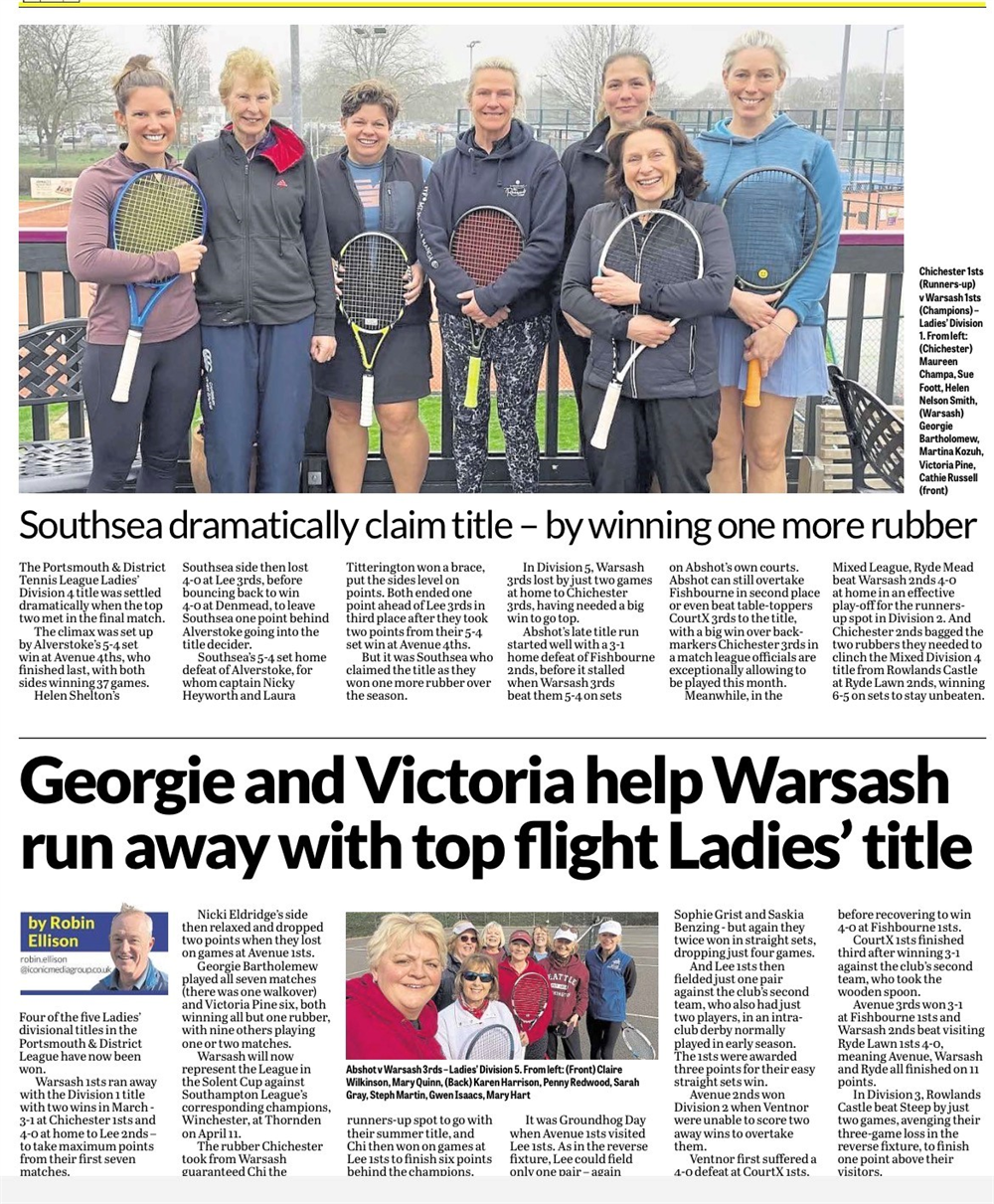 P&D Portsmouth News Weekly Report