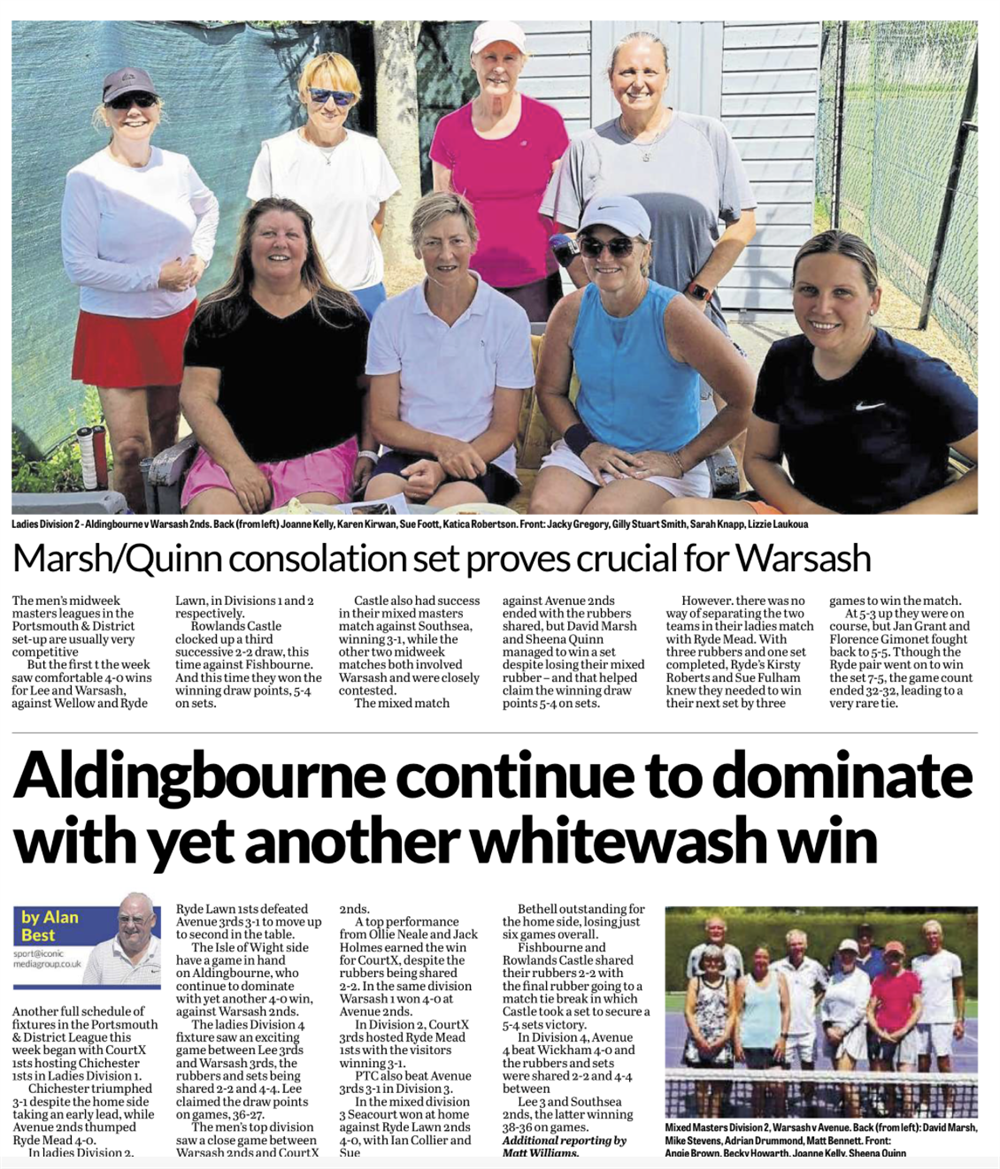 P&D Portsmouth News Weekly Report