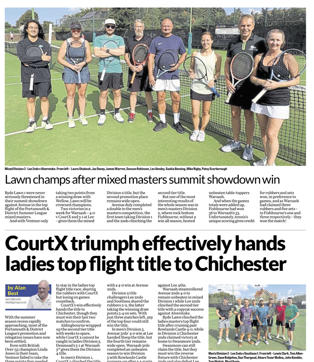 P&D Portsmouth News Weekly Report