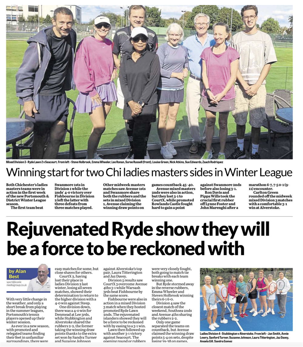 P&D Portsmouth News Weekly Report